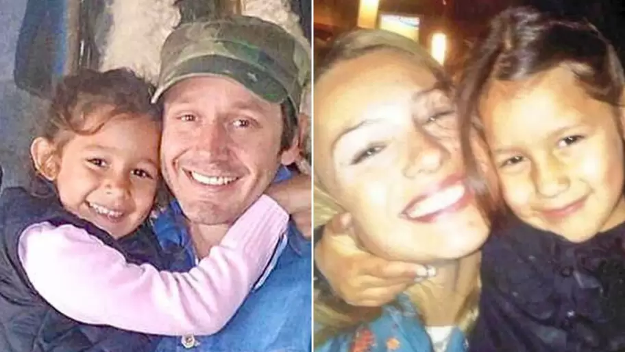 Blanca junto a sus papás, Pampita y Benjamín