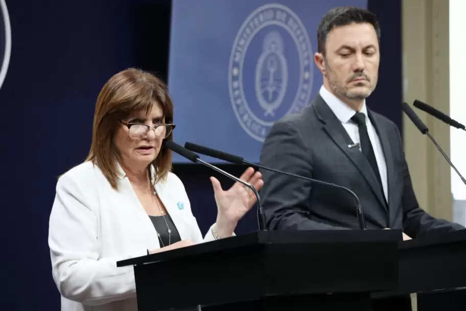 Patricia Bullrich y Luis Petri