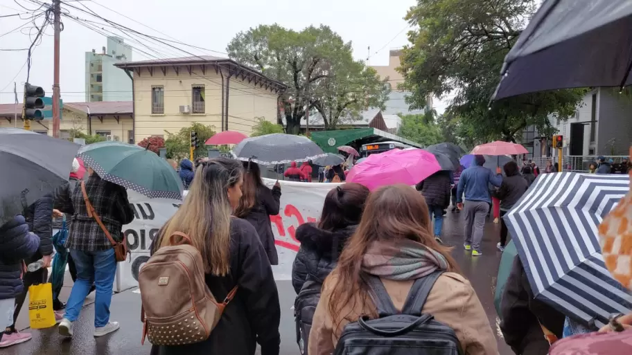 Docentes en lucha en Misiones