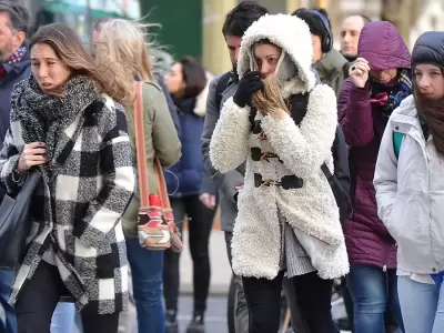 Ola polar en Buenos Aires.