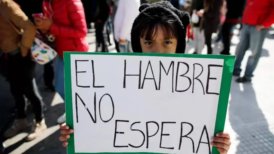 "El hambre no espera"