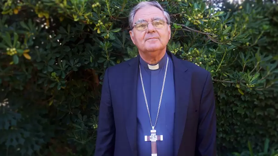 El obispo Oscar Ojea presidente de la Conferencia Episcopal Argentina