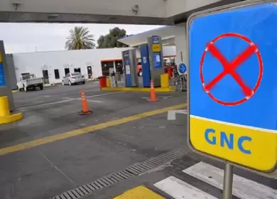 Varias estaciones se quedaron sin GNC