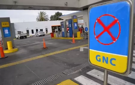 Varias estaciones se quedaron sin GNC