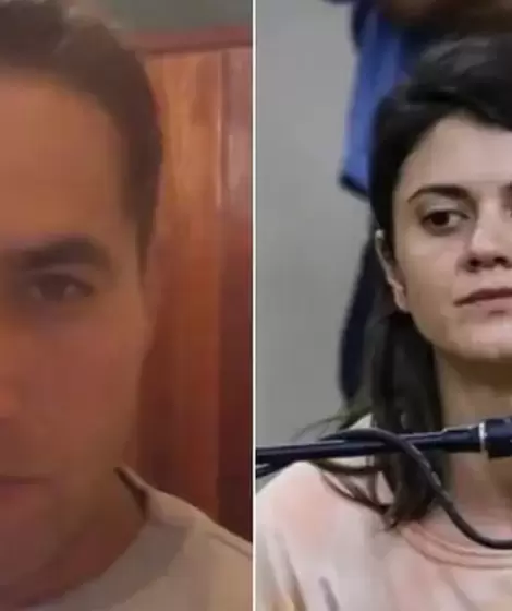 La vctima, Marcelo Amarfil y su asesina, Luciana Teresitas Bustos.
