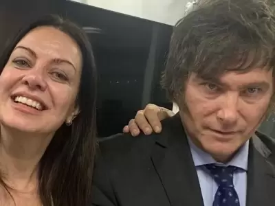 Javier Milei y Sandra Pettovello