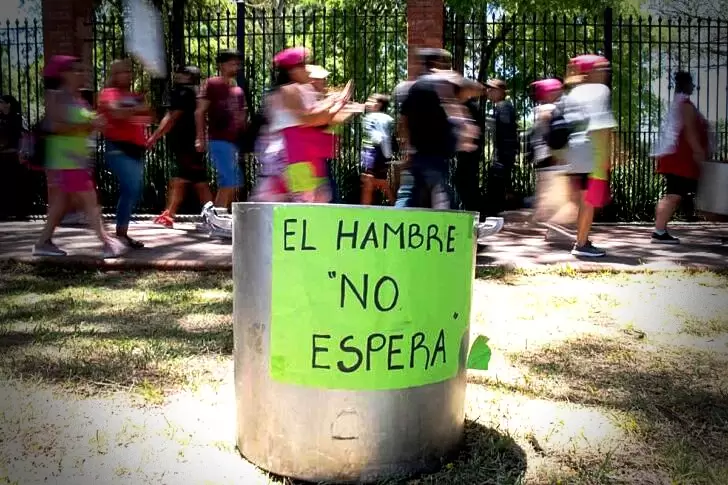 "El hambre no espera"