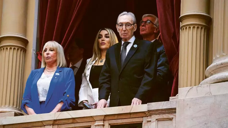 Norberto Milei; Alicia Lujn Lucich y Ftima Florez.