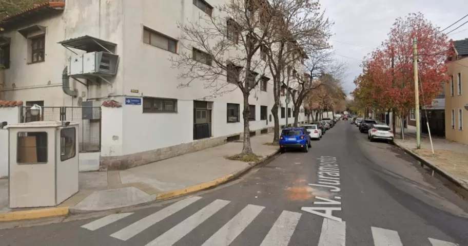 La esquina donde apresaron a los cuatro jvenes que disparaban contra personas en situacin de calle.