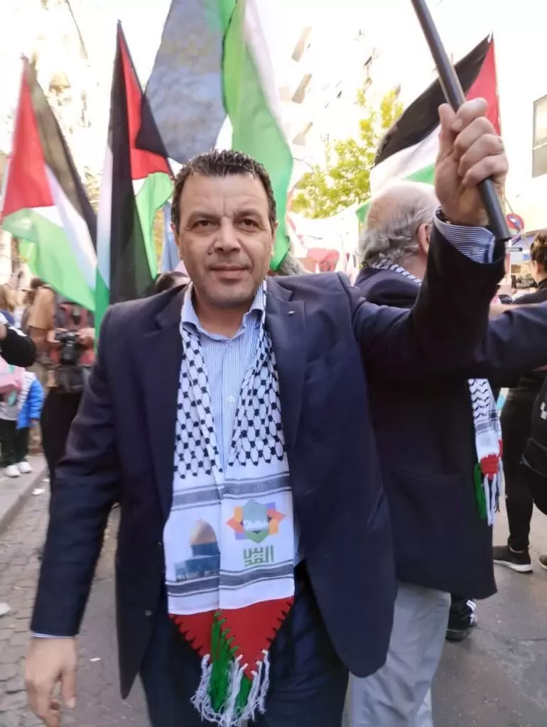 Embajador de Palestina,Riyad Alhalabi