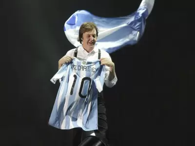 Paul McCartney y su quinta vez que viene a la Argentina, la cual ser en octubre y lo har en Buenos Aires y Crdoba.