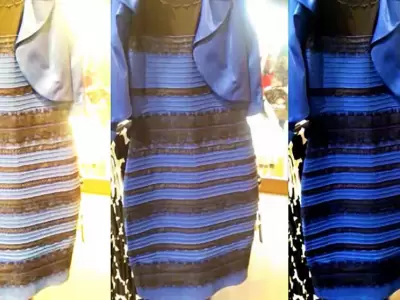 La foto del vestido que cambia de color que hizo popular al escocs Keir Johnston