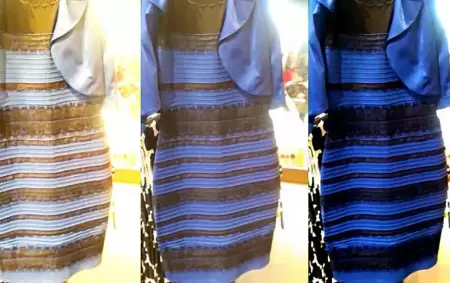 La foto del vestido que cambia de color que hizo popular al escocs Keir Johnston