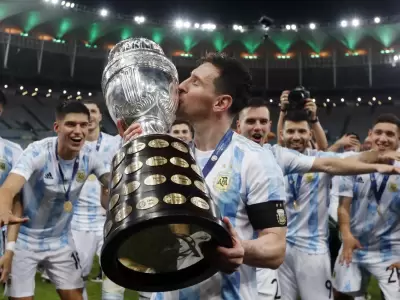 Lionel Messi campen de la Copa Amrica