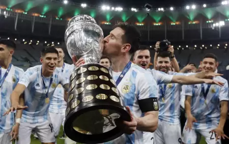 Lionel Messi campen de la Copa Amrica