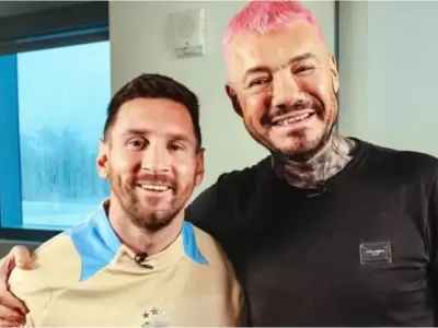 Marcelo Tinelli entrevist a Lionel Messi