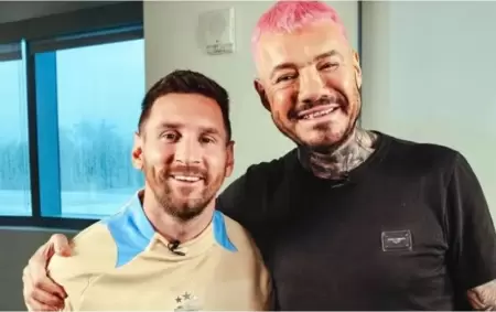 Marcelo Tinelli entrevist a Lionel Messi