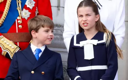 El prncipe Louis puso a prueba la paciencia de su hermana, Charlotte