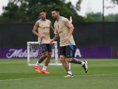Lionel Messi se reincorpor a los entrenamientos de la Scaloneta