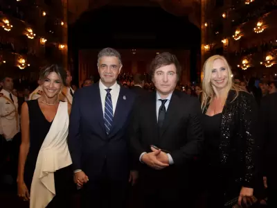 Jorge Macri y Javier Milei