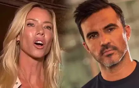 Nicole Neumann y Fabian Cubero