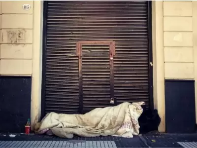 Si ve personas en situacin de calle llame al 108