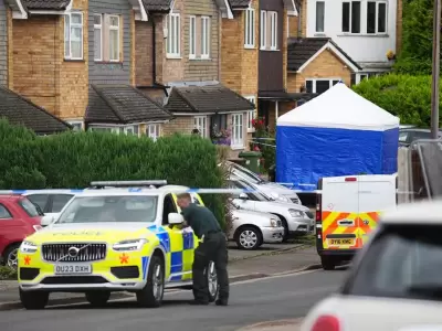 As qued la zona en donde Kyle Clifford asesin a Carol Hunt y sus dos hijas, en los suburbios de Londres.