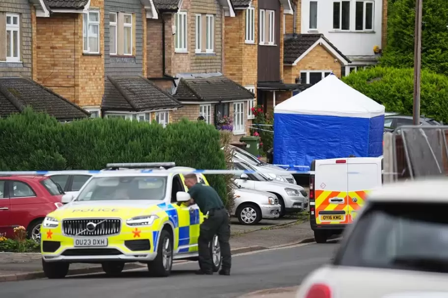 As qued la zona en donde Kyle Clifford asesin a Carol Hunt y sus dos hijas, en los suburbios de Londres.