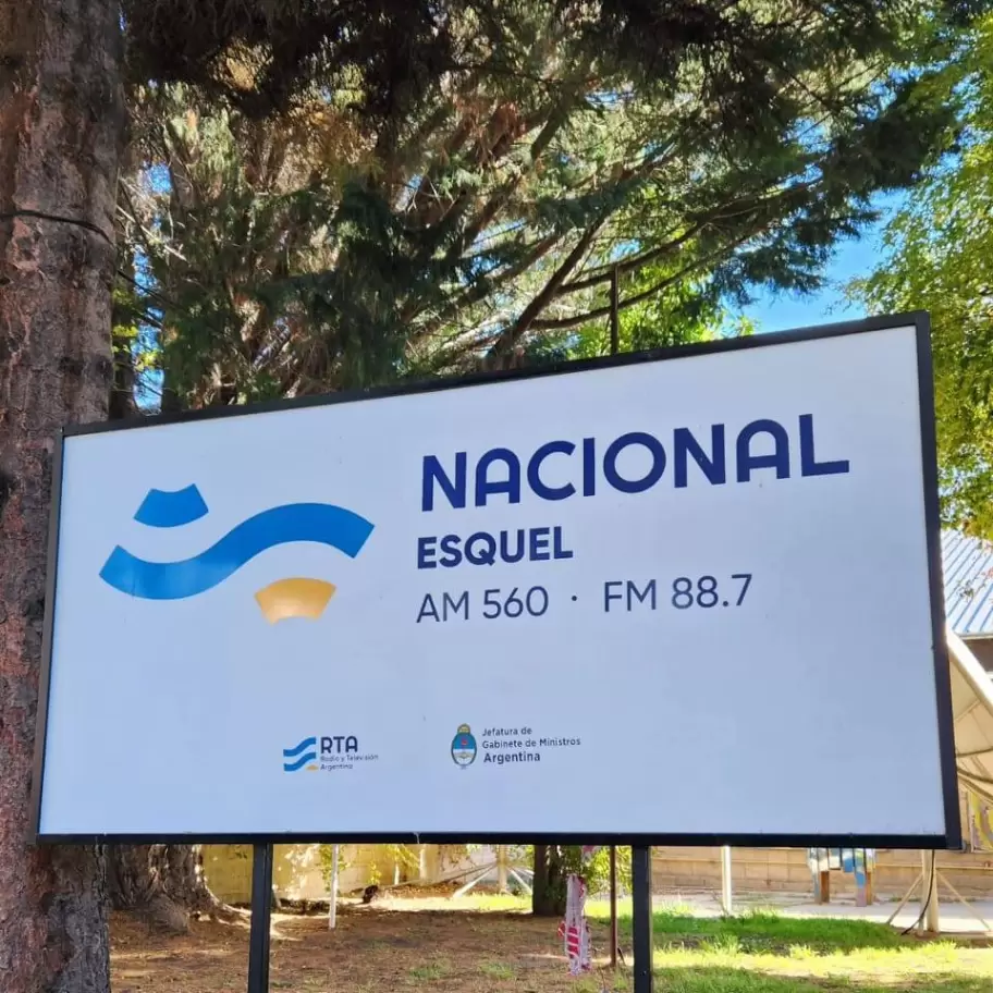 Una de las repetidoras de Radio Nacional en Esquel