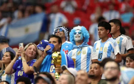 La hinchada argentina en la Copa Amrica