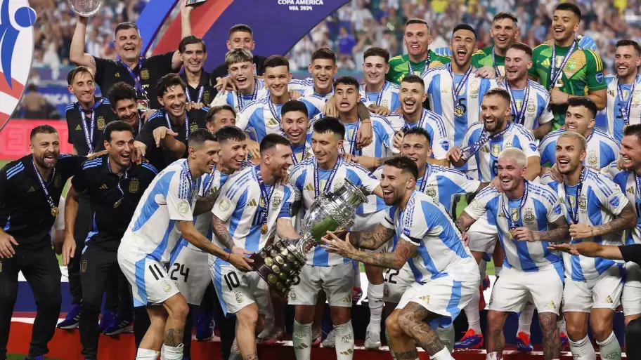 Argentina campen de la Copa Amrica