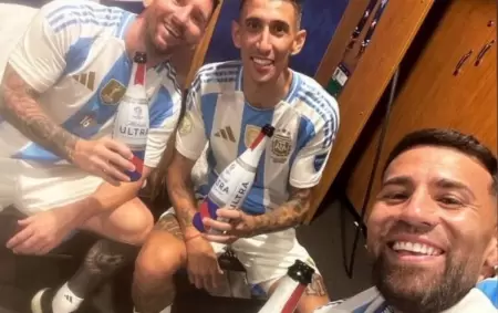 Lionel Messi, Di Mara y Otamendi