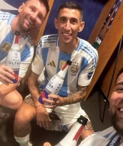 Lionel Messi, Di Mara y Otamendi