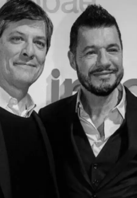 Pergolini y Tinelli. Rivales en los años '90 y con comportamientos similares en la actualidad.