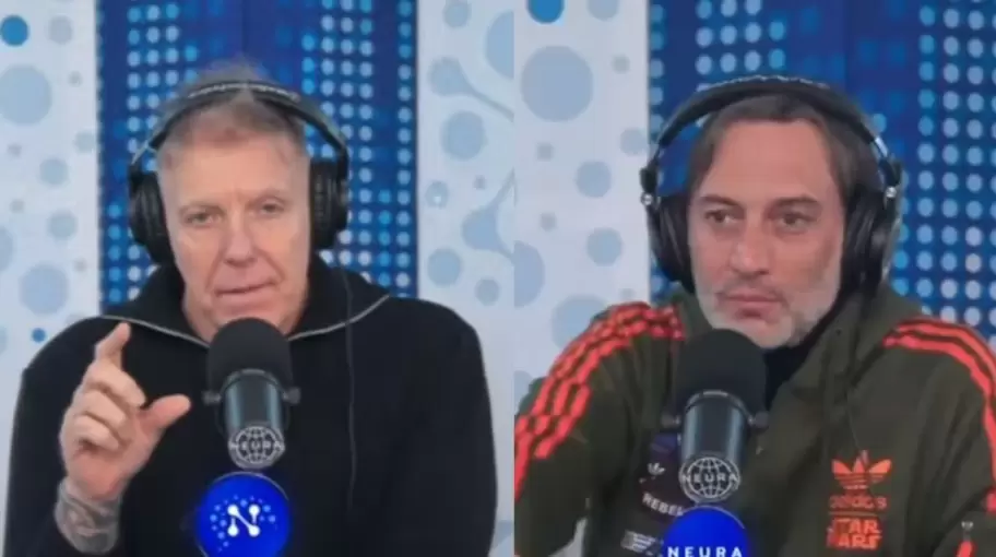 Alejandro Fantino y Sergio "Tronco" Figliuolo