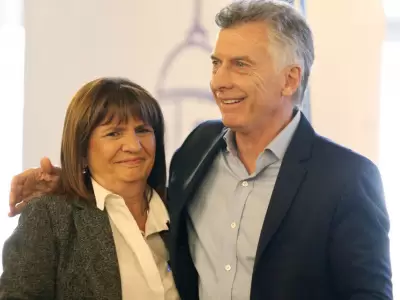 Patricia Bullrich y Mauricio Macri