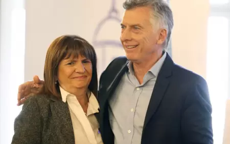 Patricia Bullrich y Mauricio Macri