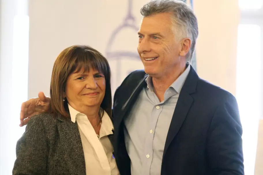 Patricia Bullrich y Mauricio Macri