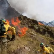 Ya son 3500 hectreas afectadas por las llamas en el Cerro Champaqu, Crdoba