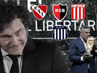 Milei y su intento por privatizar el ftbol argentino.