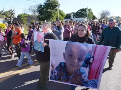 El pueblo pide justicia por Loan