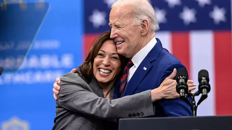 Kamala Harris y Biden