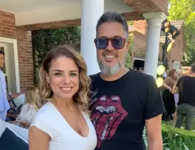 Marina Calabro y Rolando Barbano