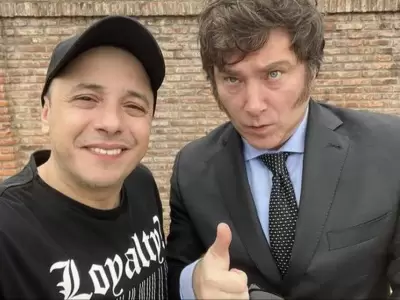 El Dipy y Javier Milei