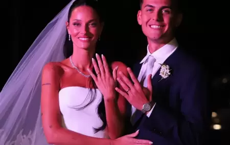 Oriana Sabatini y Paulo Dybala se casaron el pasado 20 de julio