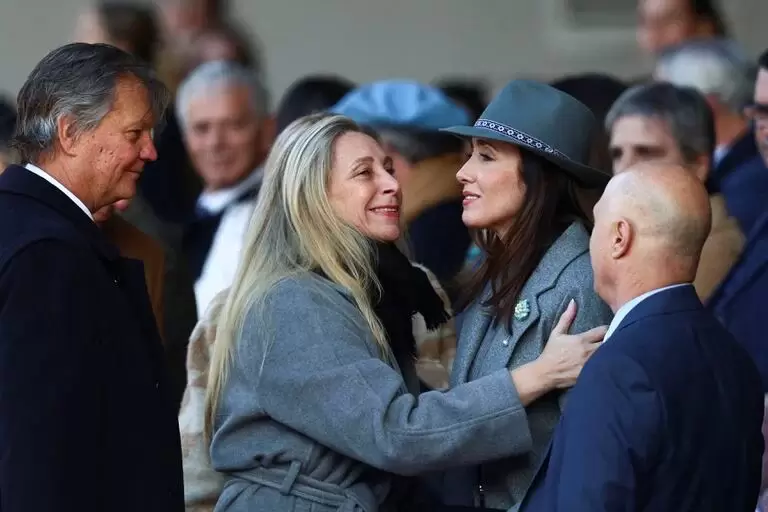 Karina Milei y Victoria Villarruel en La Rural