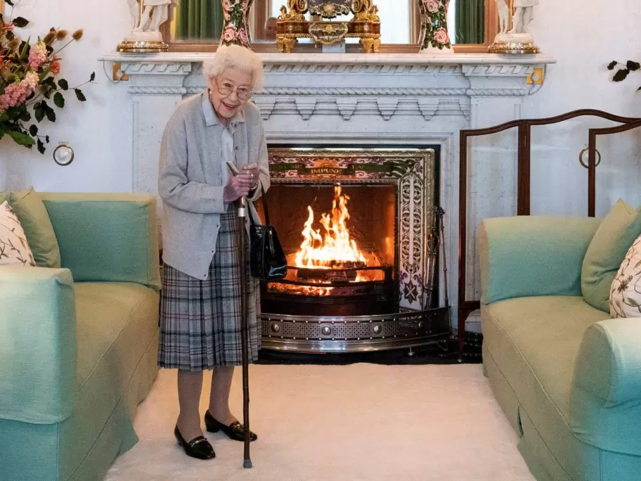 La ltima foto oficial de la reina Elizabeth II, das antes de su muerte