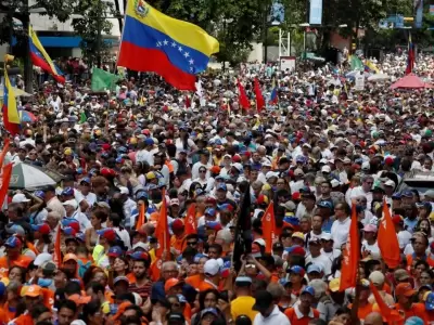 Las calles de Venezuela se colmaron de manifestantes opositores tras el resultado que dej a Nicols Maduro otra vez como presidente.