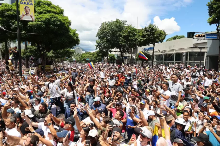 Las protestas antichavistas crecieron en 250 asambleas