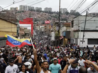 Continan las protestas en las principales ciudades de Venezuela.